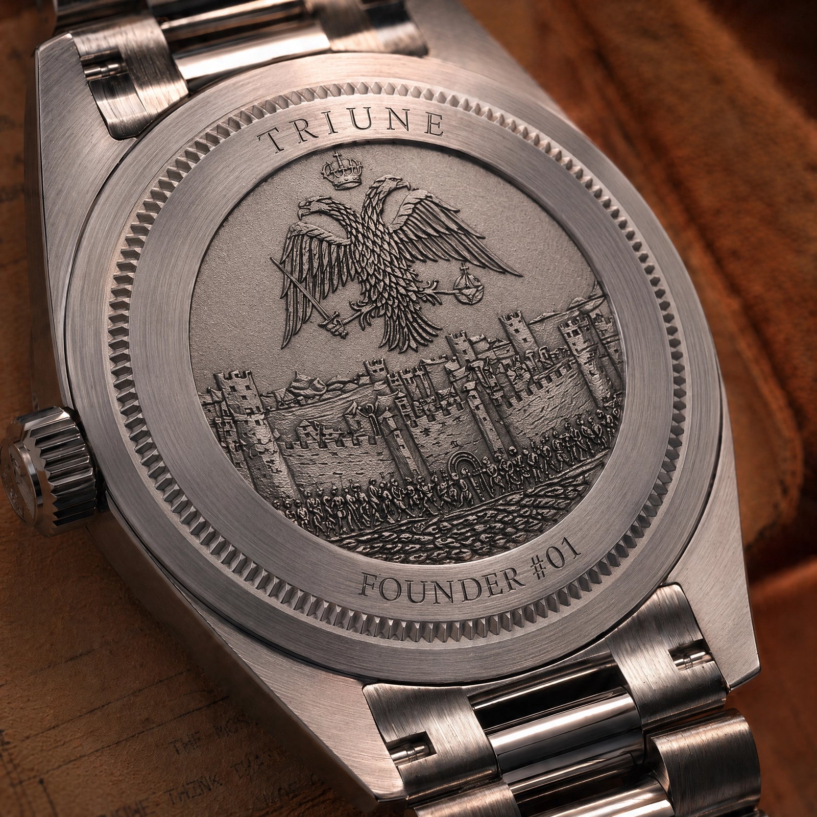 Engraved caseback